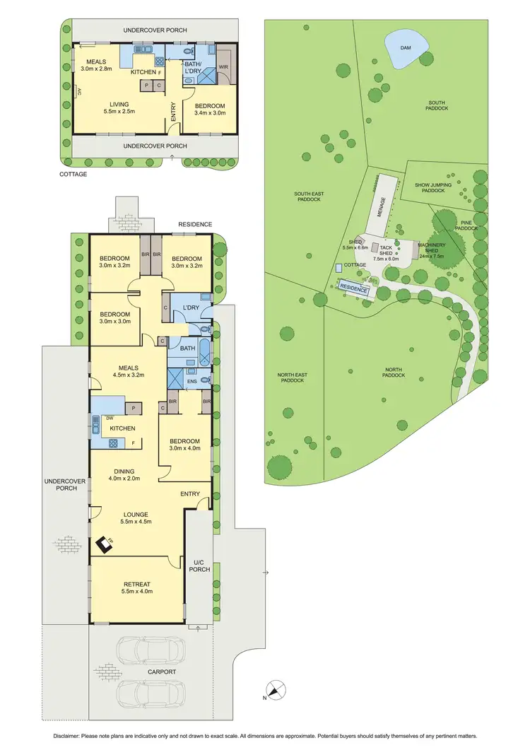 Floorplan of Homely house listing, 160 Doctors Gully Road, Doreen VIC 3754