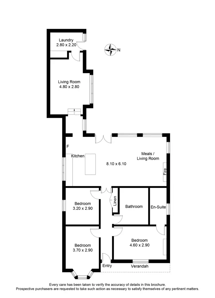 Floorplan of Homely house listing, 318 Windermere Street, Ballarat Central VIC 3350