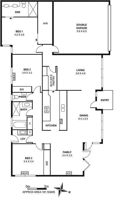Floorplan of Homely house listing, 2/13 Wenwood Street, Ringwood East VIC 3135