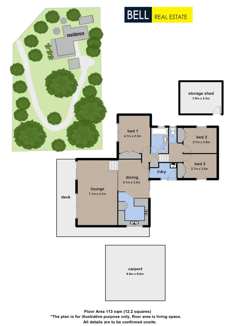 Floorplan of Homely house listing, 646 Basin-Olinda Road, Olinda VIC 3788