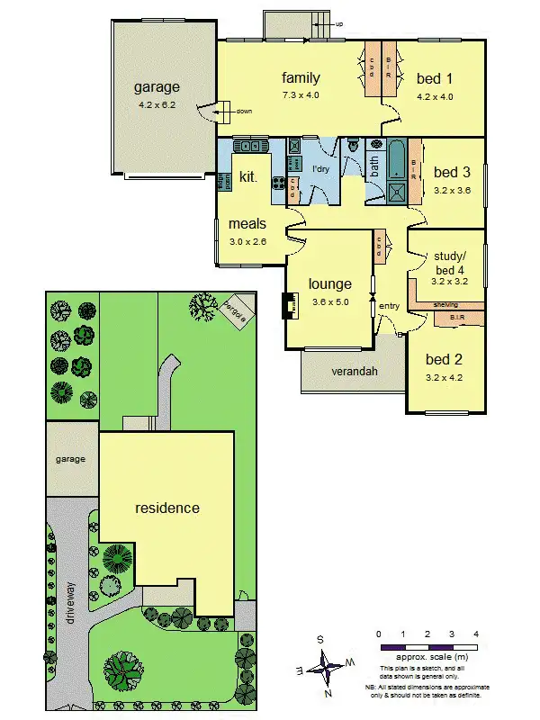 Floorplan of Homely house listing, 40 Ross Street, Doncaster East VIC 3109