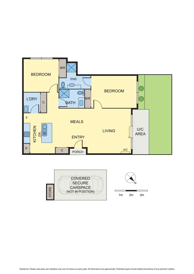 Floorplan of Homely apartment listing, 2/132 Princes Street, Flemington VIC 3031
