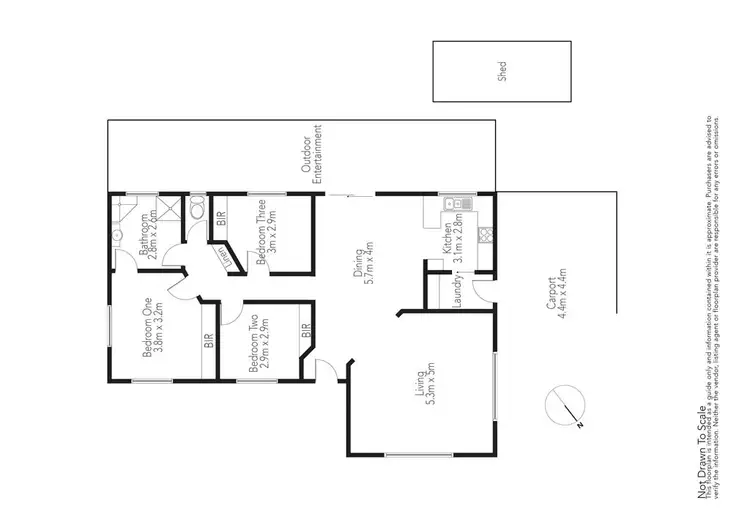 Floorplan of Homely house listing, 10 Lindfield Place, Prospect Vale TAS 7250