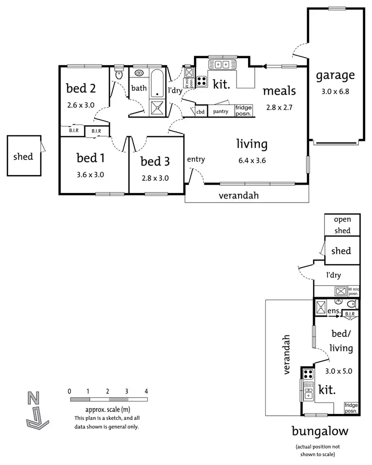 Floorplan of Homely unit listing, 2/16 Joel Court, Heathmont VIC 3135