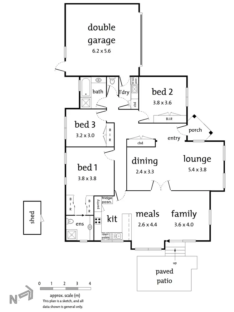 Floorplan of Homely unit listing, 4/4-6 Blair Street, Doncaster VIC 3108