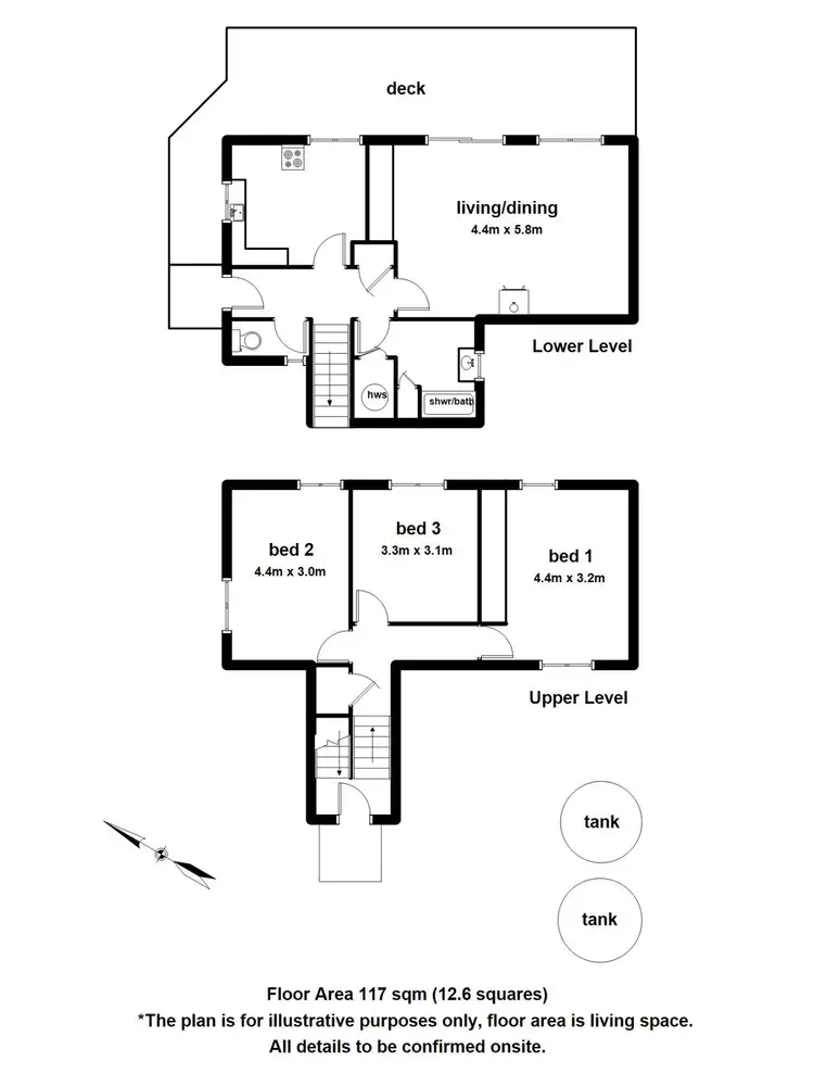 Floorplan of Homely house listing, 38 Temple Road, Selby VIC 3159