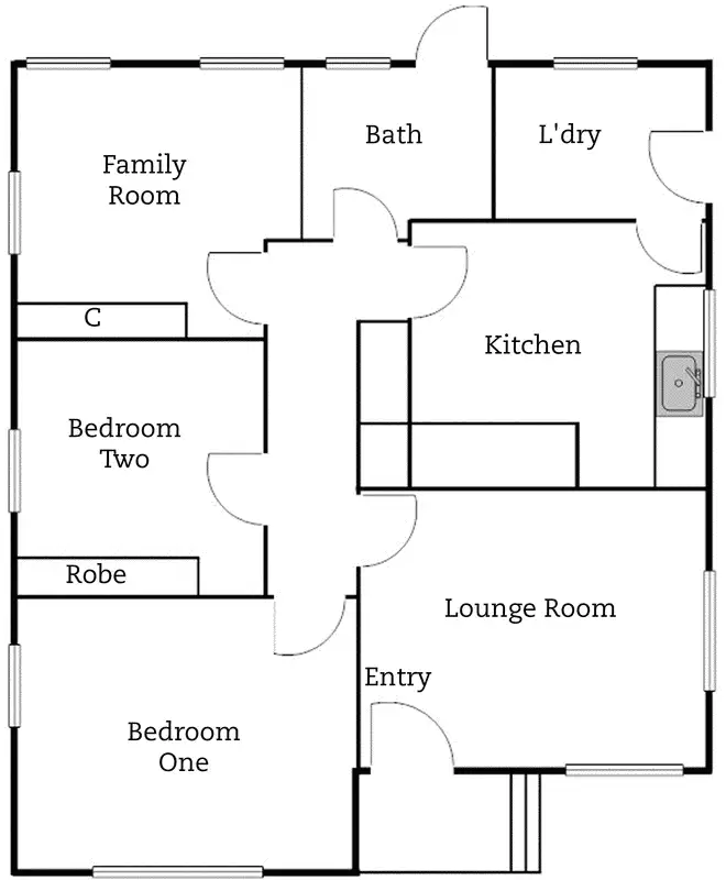 Floorplan of Homely house listing, 7 Bannister Gardens, Griffith ACT 2603