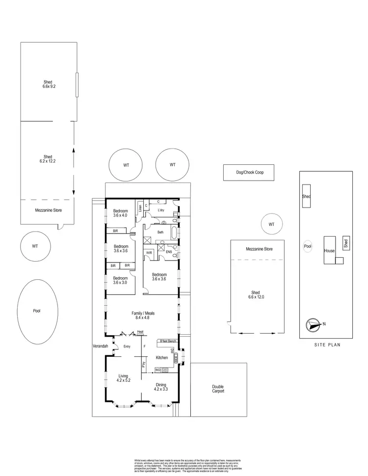 Floorplan of Homely house listing, 301 Sixth Avenue, Eden Park VIC 3757