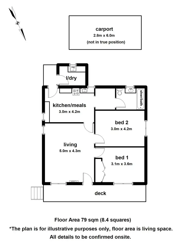 Floorplan of Homely house listing, 30A John Street, Wandin North VIC 3139