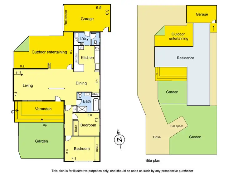 Floorplan of Homely unit listing, 1/9 Sydney Street, Macleod VIC 3085