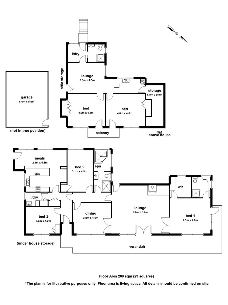 Floorplan of Homely house listing, 43 Highfield Road, Warburton VIC 3799