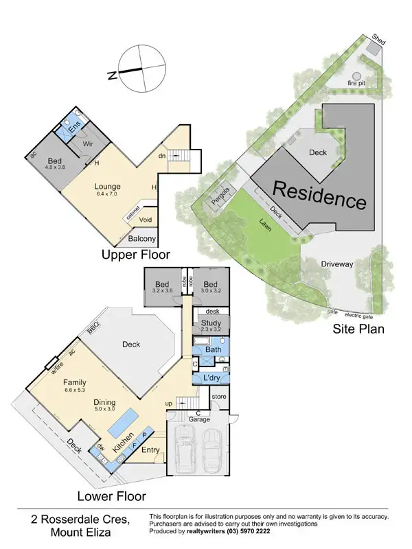Floorplan of Homely house listing, 2 Rosserdale Crescent, Mount Eliza VIC 3930