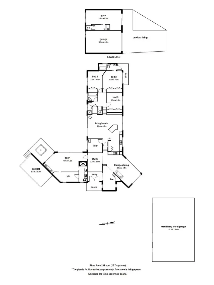 Floorplan of Homely house listing, 174 Belgrave Hallam Road, Belgrave South VIC 3160