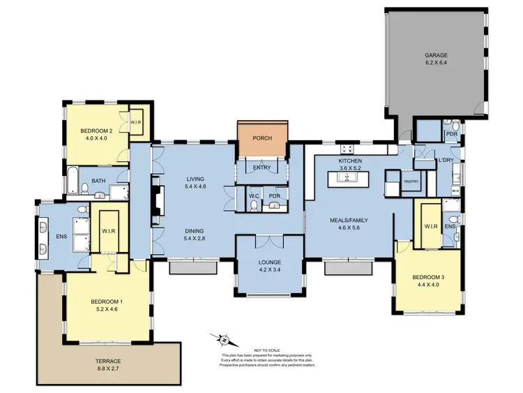Floorplan of Homely house listing, 41-43 Falls Road, Kalorama VIC 3766