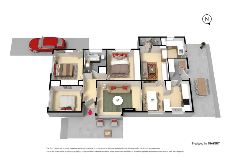 Floorplan of Homely house listing, 20 Bondi Avenue, Frankston VIC 3199