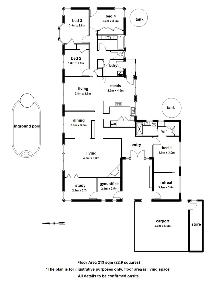 Floorplan of Homely house listing, 3 Georges Road, Sherbrooke VIC 3789