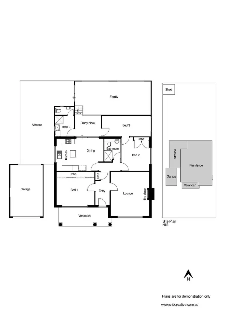 Floorplan of Homely house listing, 106 Grantham Street, Floreat WA 6014