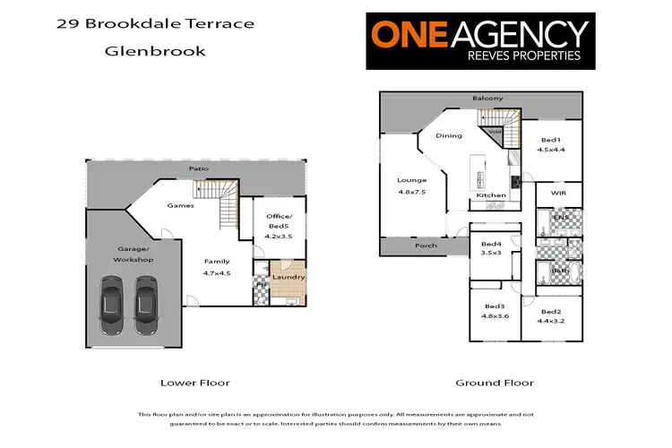 Floorplan of Homely house listing, 29 Brookdale Terrace, Glenbrook NSW 2773