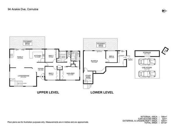Floorplan of Homely house listing, 94 Anakie Drive, Cornubia QLD 4130