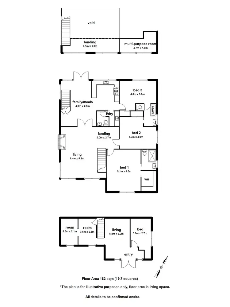 Floorplan of Homely house listing, 1 Florence Avenue, Upwey VIC 3158