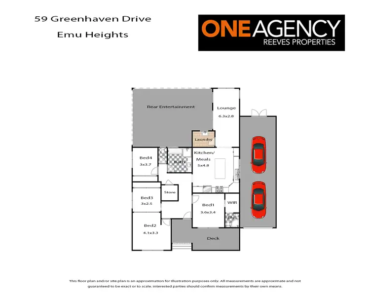 Floorplan of Homely house listing, 59 Greenhaven Drive, Emu Heights NSW 2750