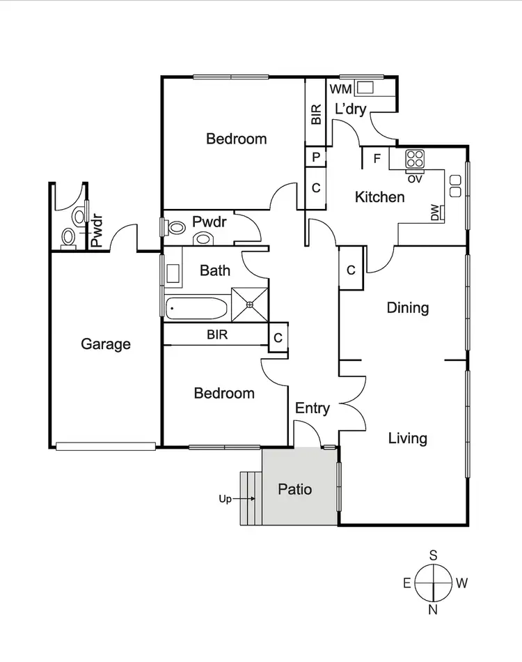 Floorplan of Homely unit listing, 4/8 Elizabeth Street, Elsternwick VIC 3185