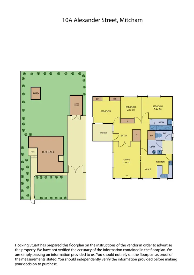 Floorplan of Homely house listing, 10A Alexander Street, Mitcham VIC 3132
