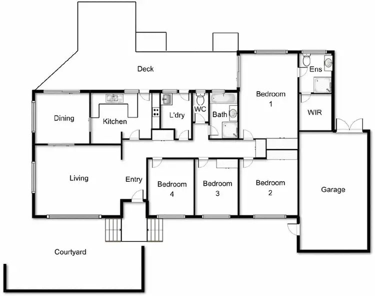 Floorplan of Homely house listing, 14 Bragg Street, Hackett ACT 2602