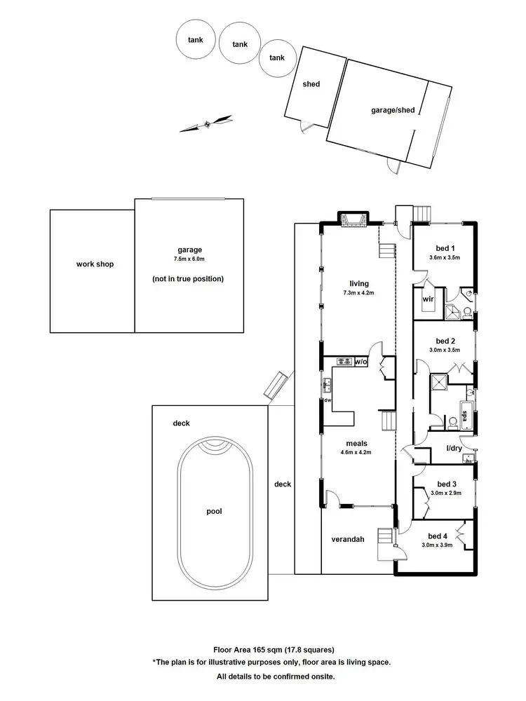 Floorplan of Homely house listing, 195 Glenview Road, Launching Place VIC 3139