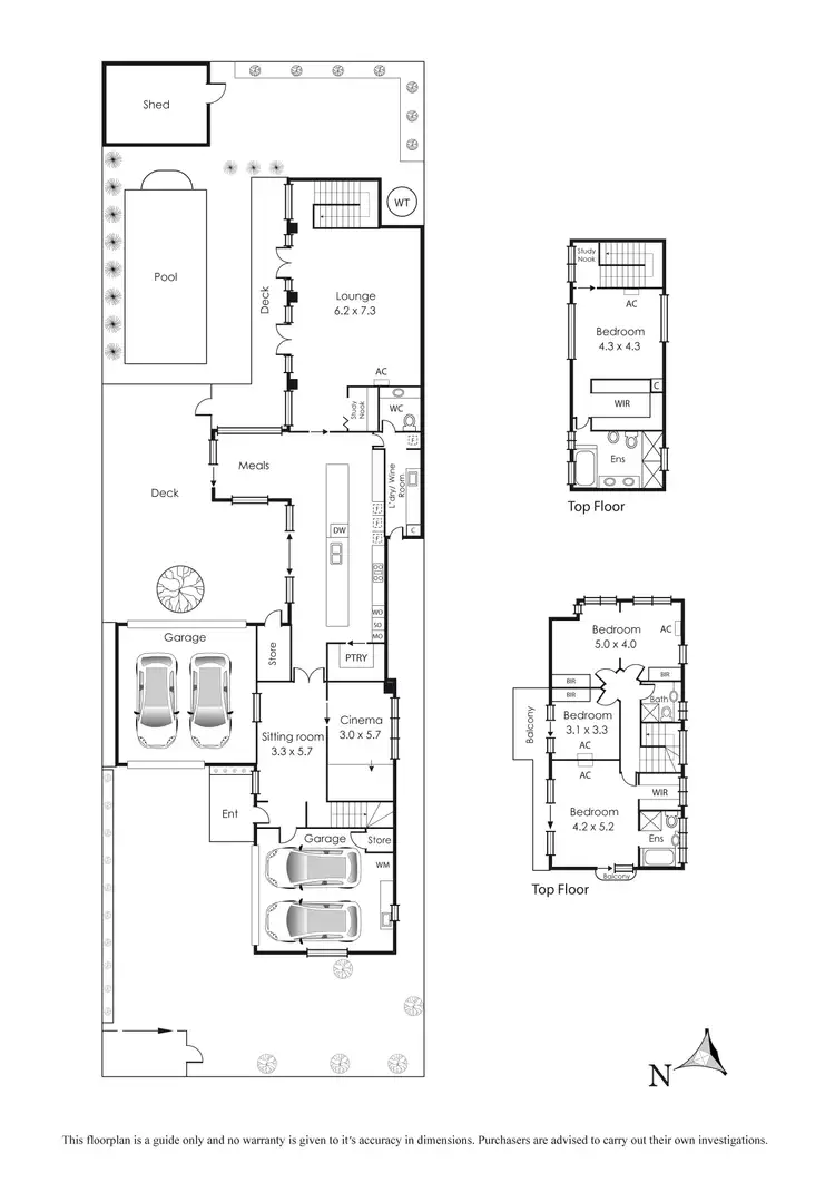 Floorplan of Homely house listing, 14 Summerhill Road, Beaumaris VIC 3193