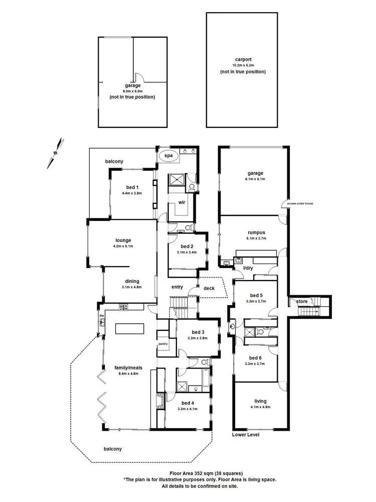 Floorplan of Homely house listing, 172 Olinda-Monbulk Road, Olinda VIC 3788