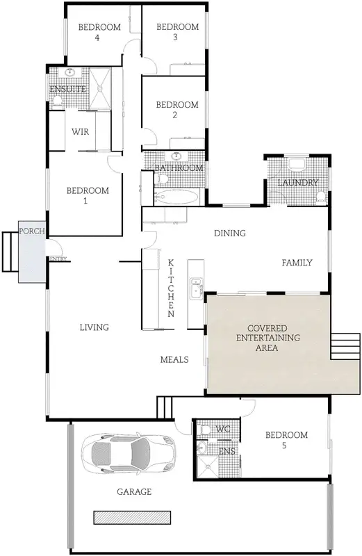 Floorplan of Homely house listing, 50 Foveaux Street, Ainslie ACT 2602