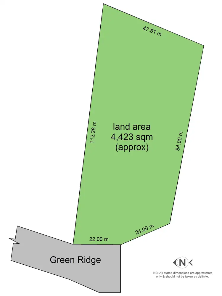 Floorplan of Homely land listing, 9 Green Ridge, Warrandyte South VIC 3134