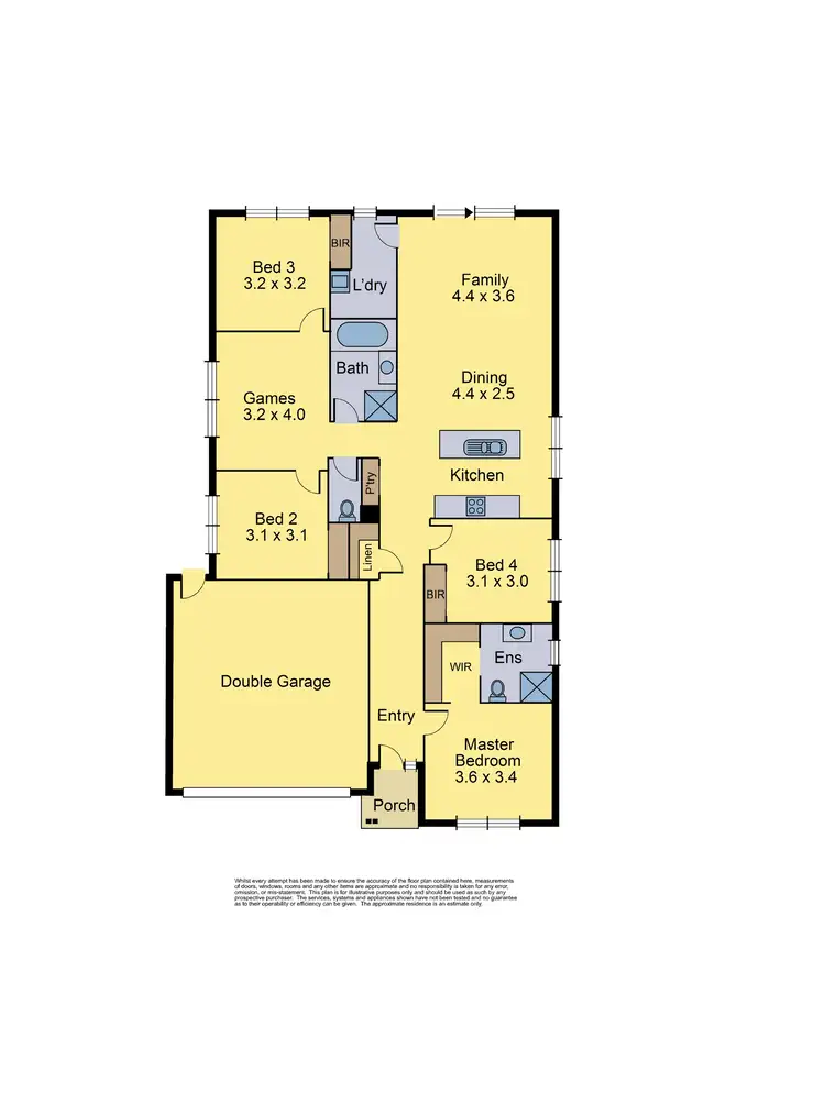 Floorplan of Homely house listing, 7 Saphire Way, Mernda VIC 3754