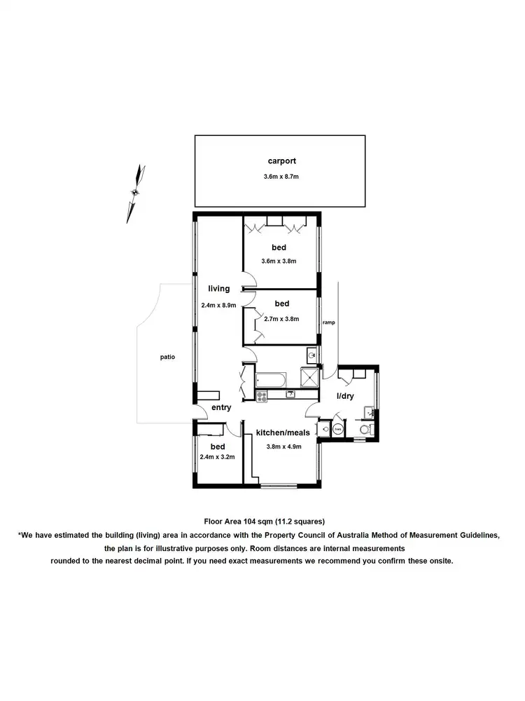Floorplan of Homely house listing, 10 Little Yarra Road, Yarra Junction VIC 3797