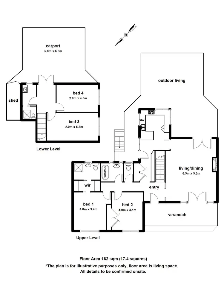 Floorplan of Homely house listing, 66-68 Alexander Avenue, Upwey VIC 3158
