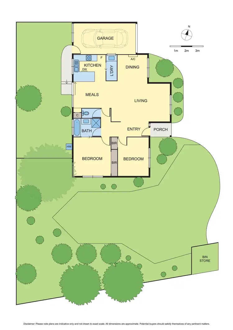 Floorplan of Homely unit listing, 1/85 Park Road, Eltham VIC 3095