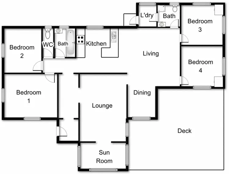 Floorplan of Homely house listing, 45 Euree Street, Reid ACT 2612