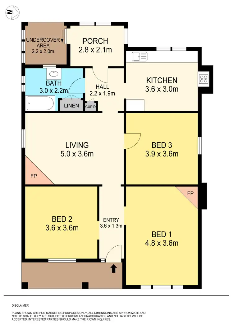 Floorplan of Homely house listing, 614 Windermere Street South, Redan VIC 3350