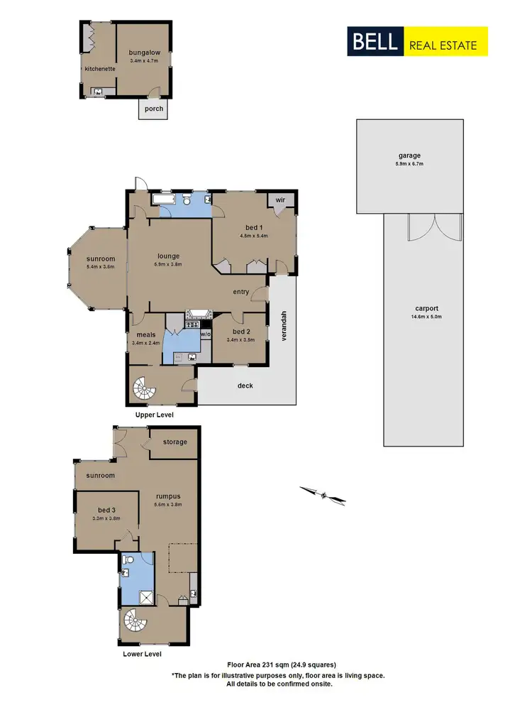 Floorplan of Homely house listing, 1177 Mount Dandenong Tourist Road, Kalorama VIC 3766