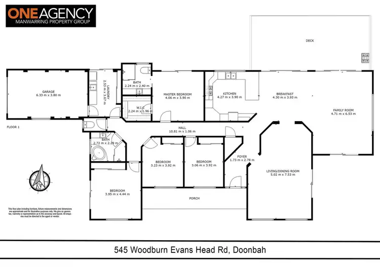Floorplan of Homely house listing, 545 Woodburn-Evans Head Road, Evans Head NSW 2473