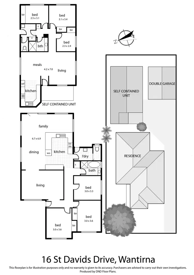 Floorplan of Homely house listing, 16 St Davids Drive, Wantirna VIC 3152