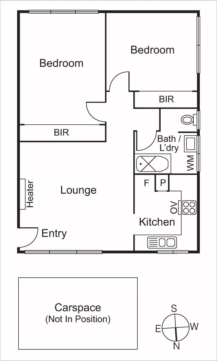 Floorplan of Homely apartment listing, 6/87 East Boundary Road, Bentleigh East VIC 3165