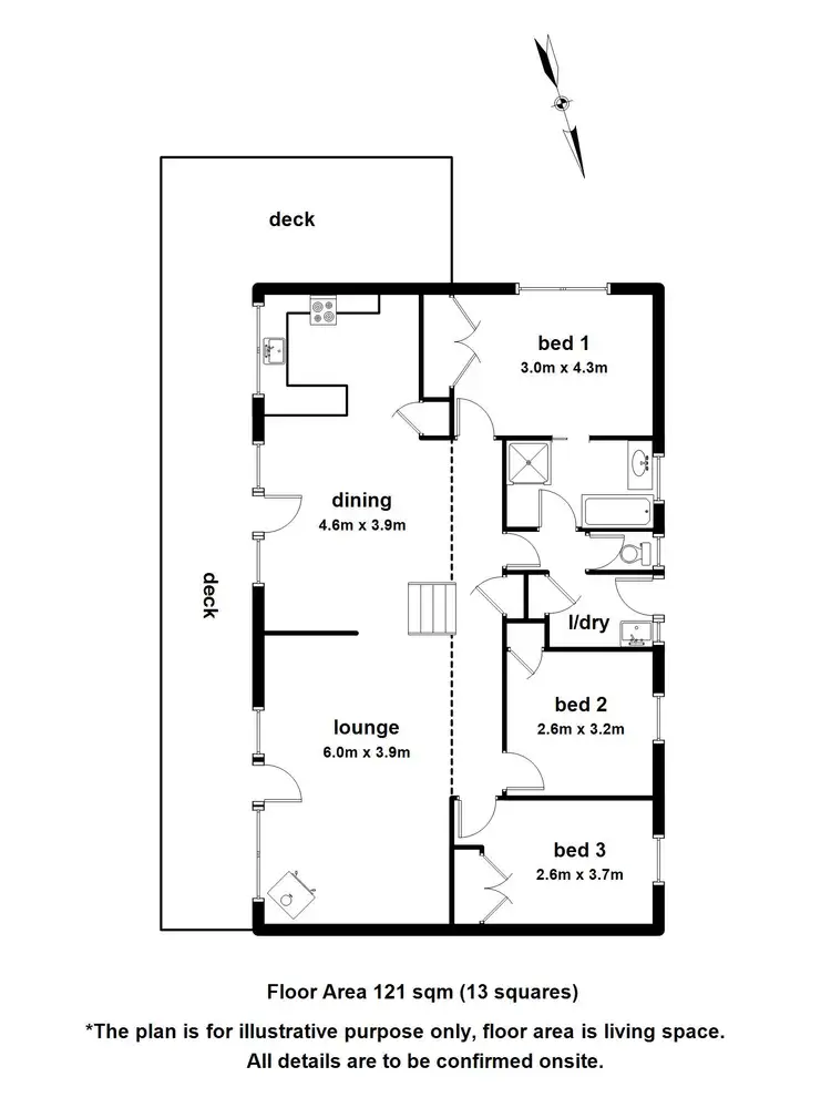 Floorplan of Homely house listing, 11 Ray Street, Seville VIC 3139