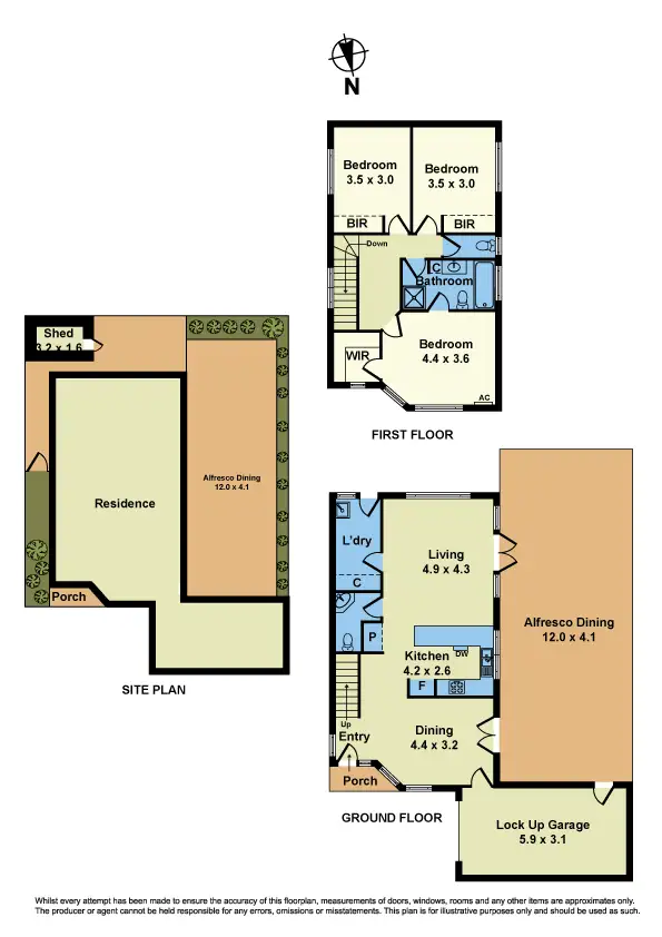 Floorplan of Homely house listing, 5/43 Walter Street, Williamstown VIC 3016