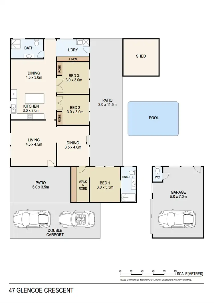 Floorplan of Homely house listing, 47 Glencoe Crescent, Tiwi NT 810