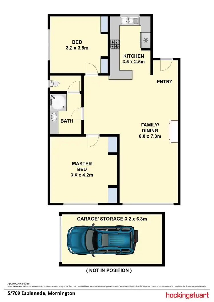 Floorplan of Homely unit listing, 5/769 Esplanade, Mornington VIC 3931