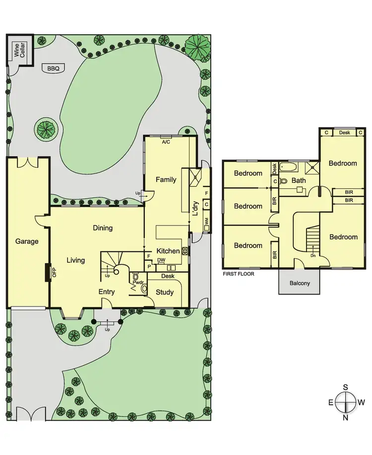 Floorplan of Homely house listing, 6 Ocean Street, Ormond VIC 3204