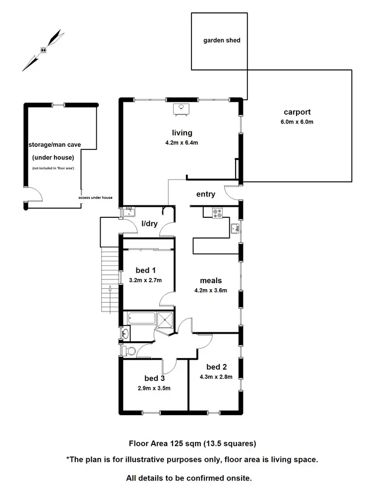 Floorplan of Homely house listing, 14 Belgrave Hallam Road, Belgrave VIC 3160