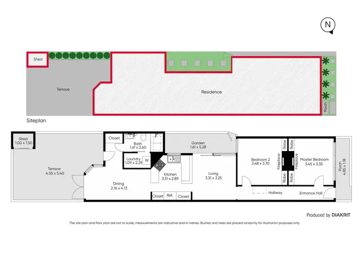 Floorplan of Homely house listing, 174 Dow Street, Port Melbourne VIC 3207